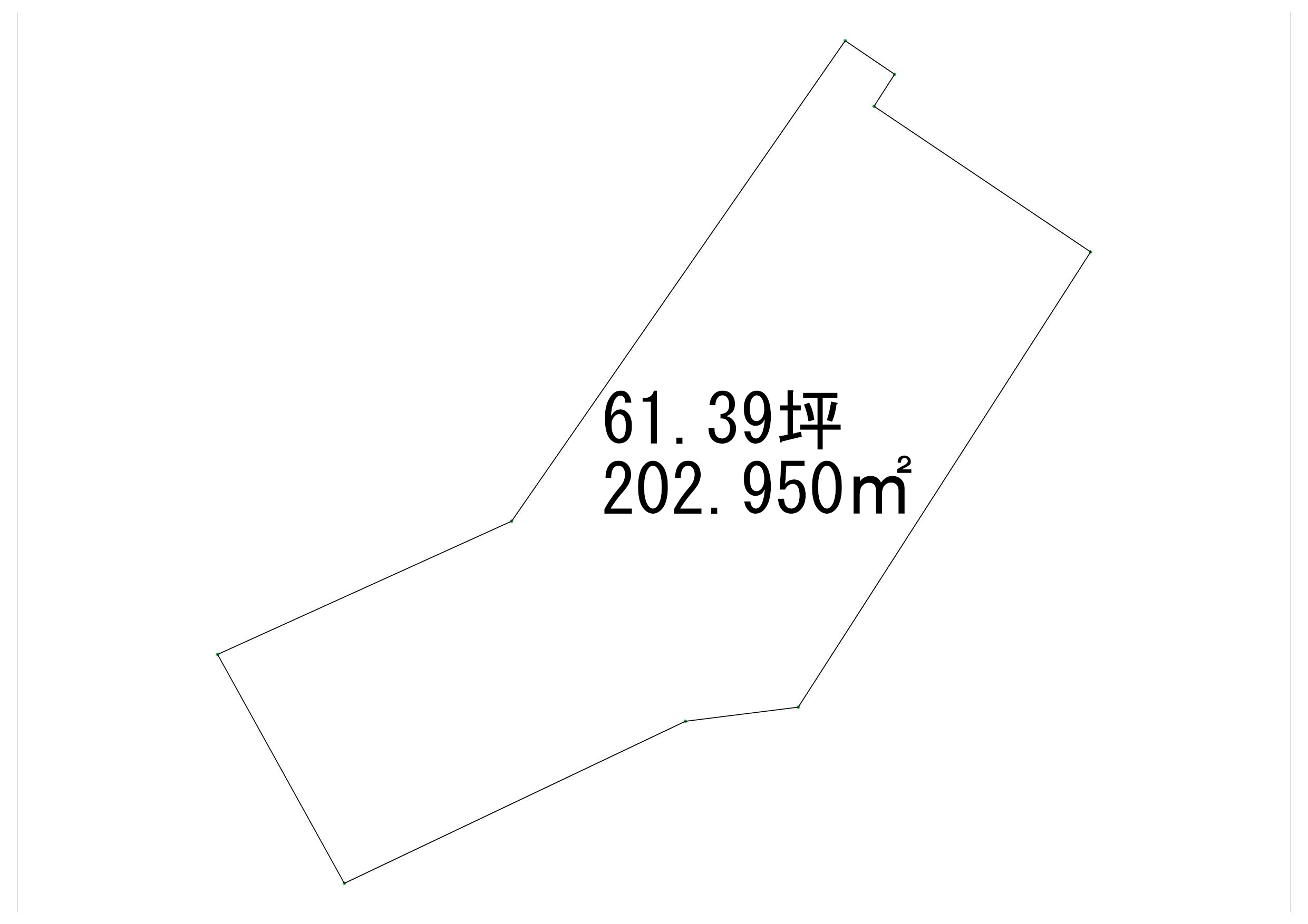 日向市日知屋陽向台 B区画図