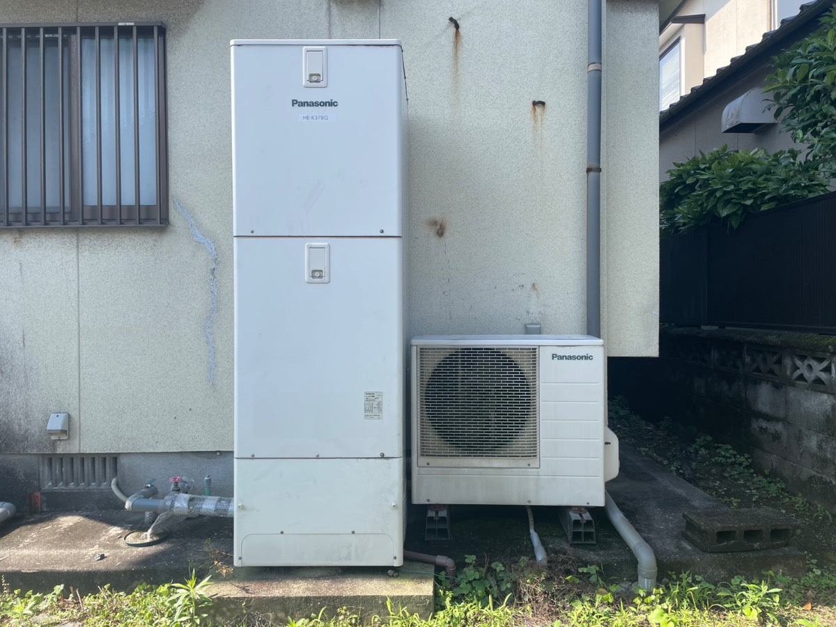 玉名市高瀬 エコキュート交換前 施工事例