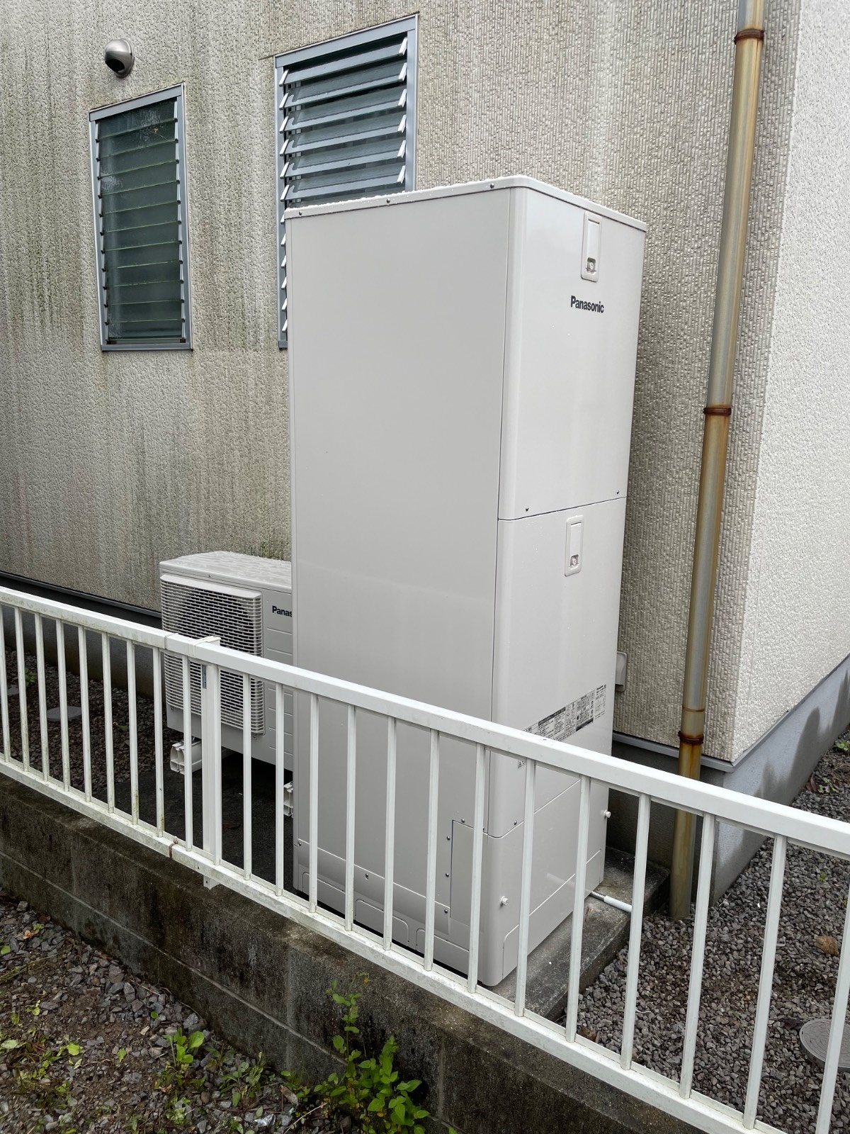 八代市日置町で設置したパナソニック エコキュート HE-S37LQS