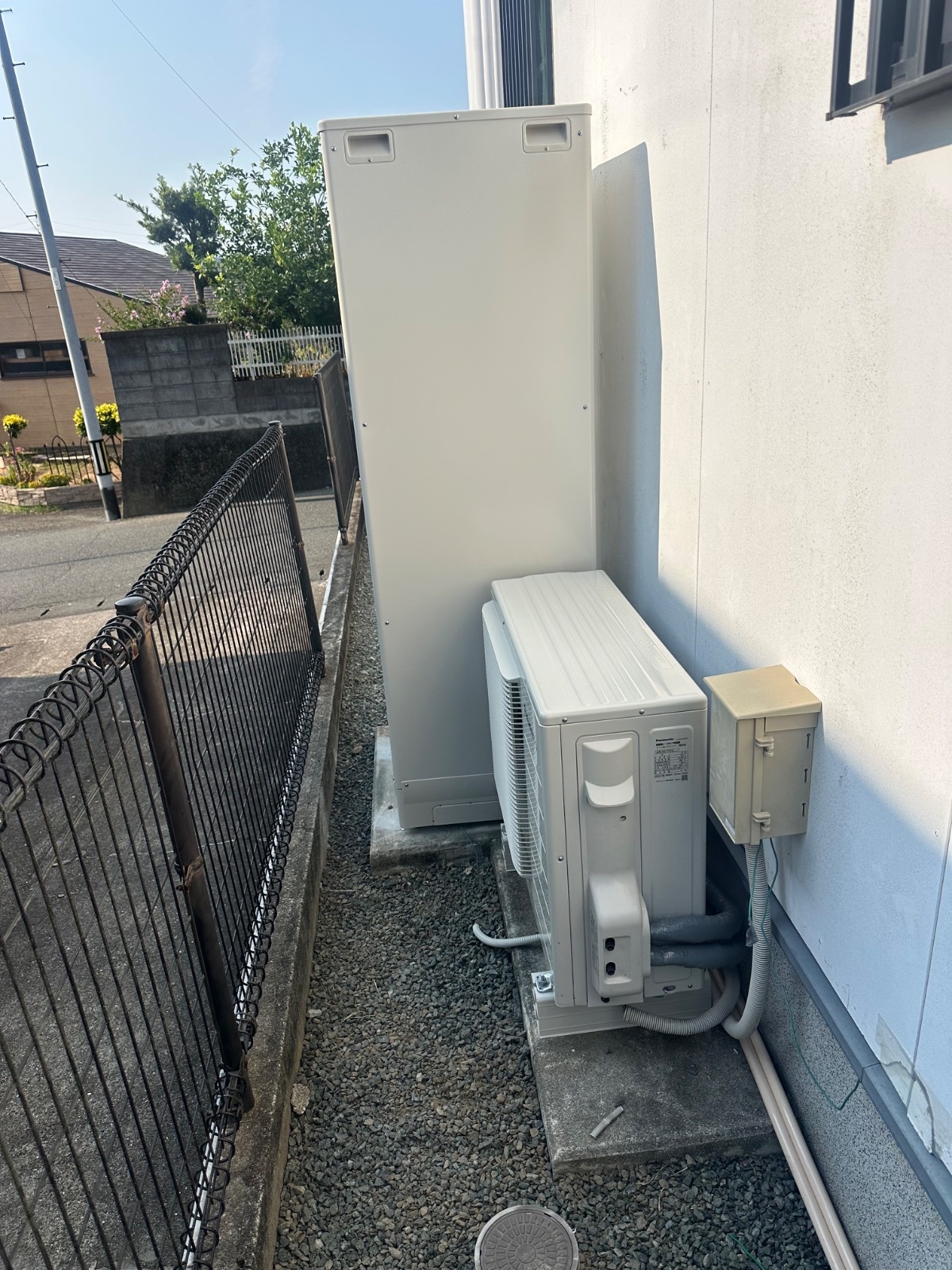 宇城市松橋町で地震後に交換したPanasonicエコキュート HE-S37LQS