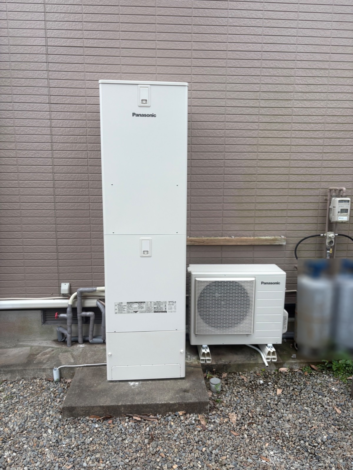 八代市鏡町鏡で設置したPanasonicエコキュート HE-S46LQS