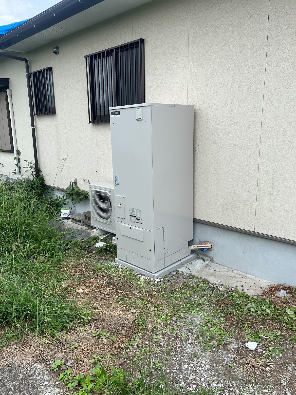 熊本市南区城南町下宮地で設置した三菱 SRT-S377