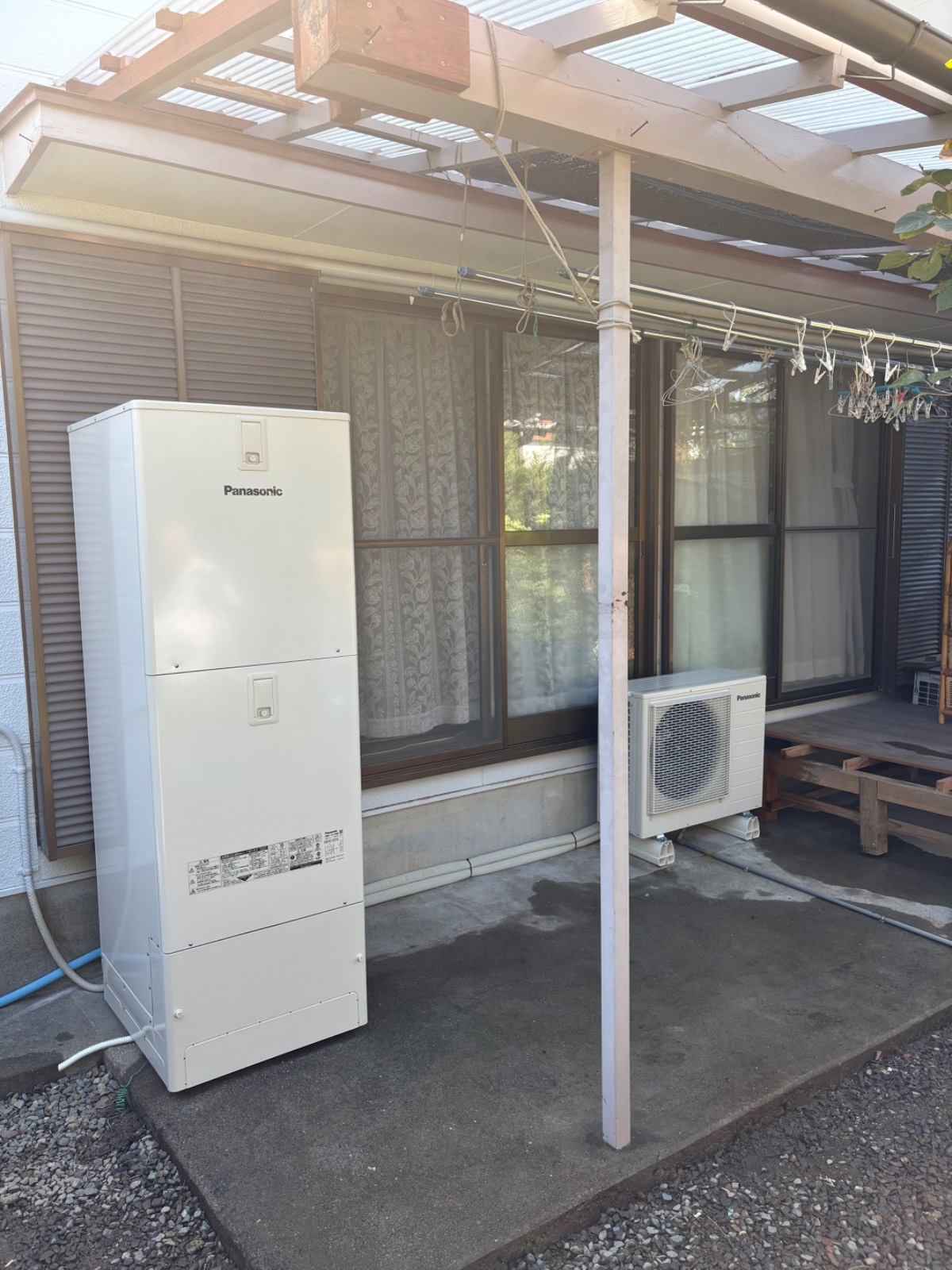 八代市島田町の交換後 HE-S37LQS